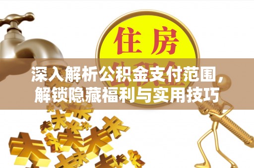 金城深入解析公积金支付范围，解锁隐藏福利与实用技巧