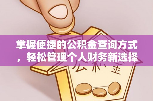 金城掌握便捷的公积金查询方式，轻松管理个人财务新选择