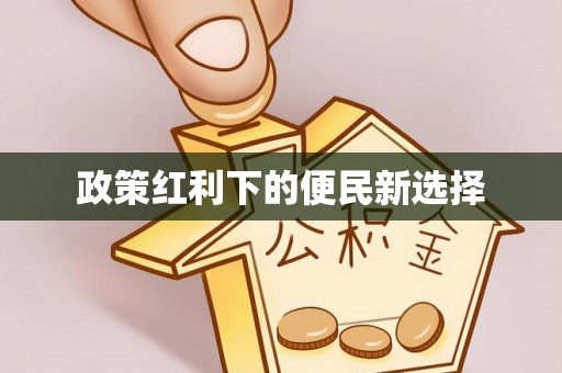 金城政策红利下的便民新选择