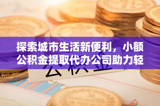 金城探索城市生活新便利，小额公积金提取代办公司助力轻松理财