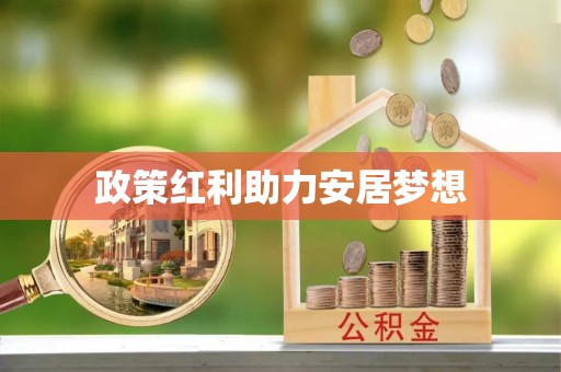 金城政策红利助力安居梦想