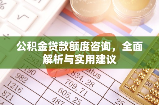 金城公积金贷款额度咨询，全面解析与实用建议