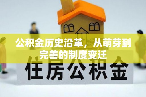 金城公积金历史沿革，从萌芽到完善的制度变迁