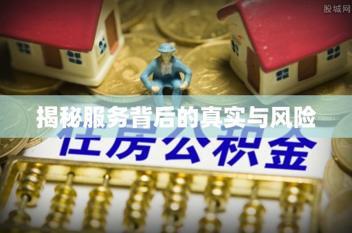 金城揭秘服务背后的真实与风险
