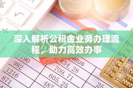 金城深入解析公积金业务办理流程，助力高效办事