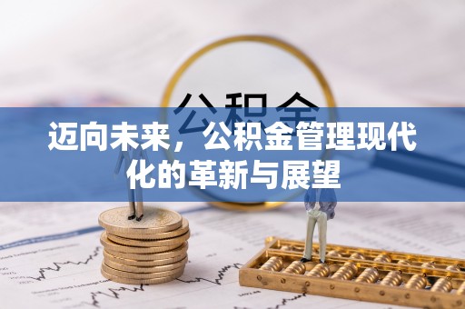 金城迈向未来，公积金管理现代化的革新与展望
