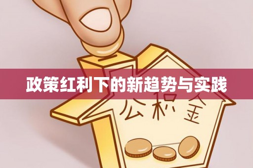 金城政策红利下的新趋势与实践