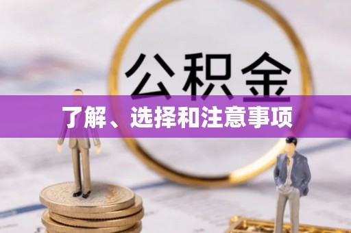 金城了解、选择和注意事项